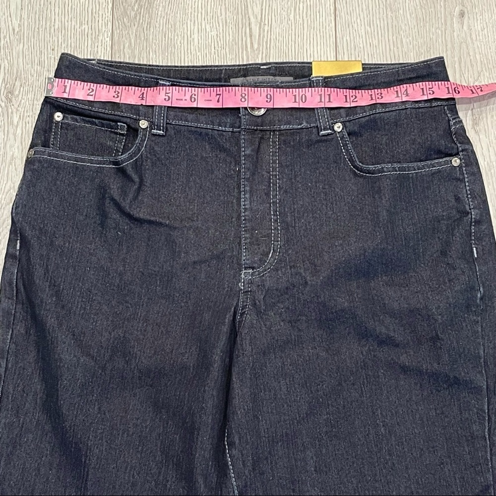 NWT NINE WEST Marianna Dark Wash Denim Jeans - Picture 3 of 10